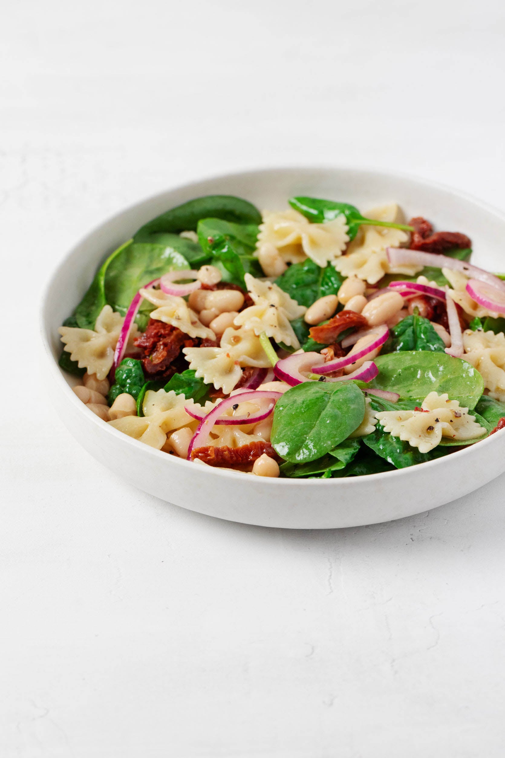 Vegan Spinach Pasta Salad: Delicious, High-Veg & Oil-Free Recipe